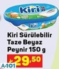 KİRİ SÜRÜLEBİLİR TAZE BEYAZ PEYNİR